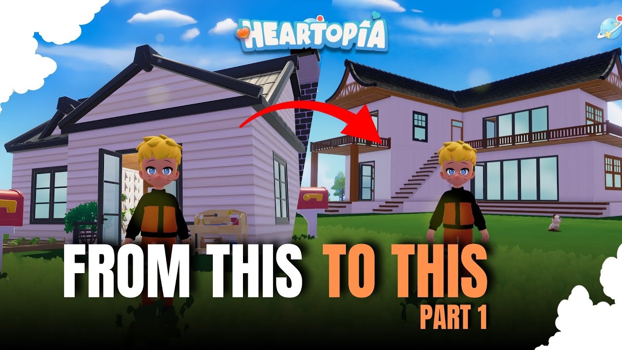 Pusingnya Pasang Atap Bangun Rumah - Heartopia (Cozy Game 2026)