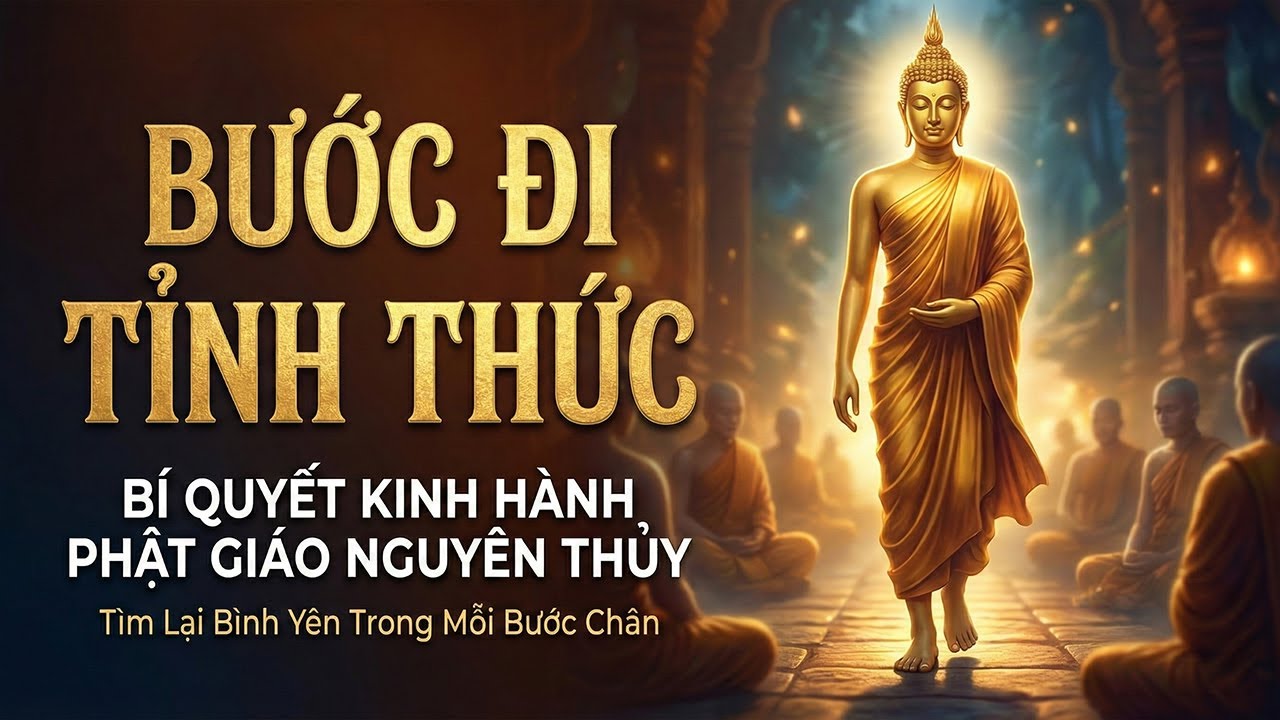 Cách Đi KINH HÀNH Đúng Chuẩn Phật Giáo Nguyên Thủy | Ngộ Tâm Trí