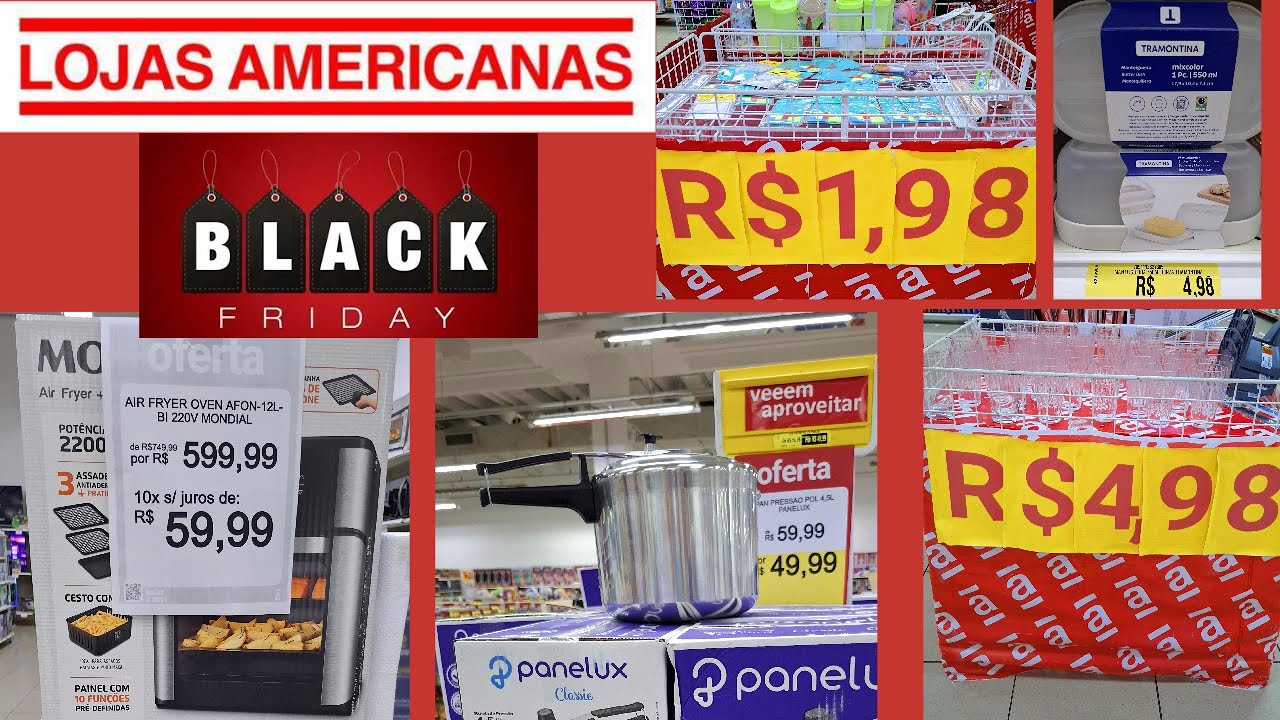 ACHADINHOS LOJAS AMERICANAS  | BLACK FRIDAY DE UTILIDADES DO LAR E ELETRO