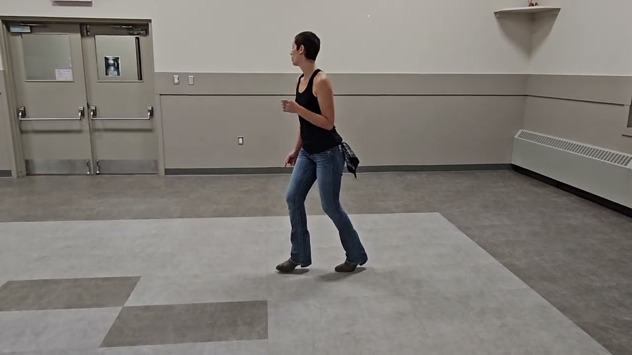 Cha cha cowboy line dance [tuto + danse]