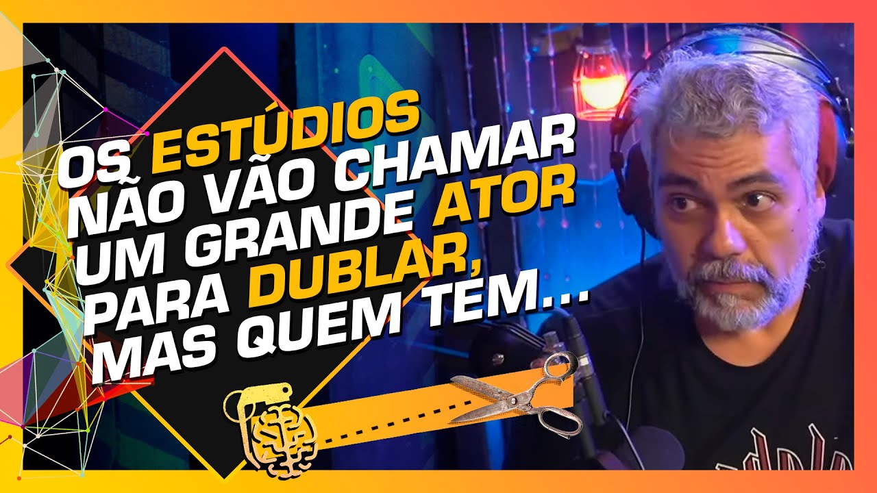É CORRETO CHAMAR ATORES PARA DUBLAGEM? - GARCIA JÚNIOR | Cortes do Inteligência Ltda.