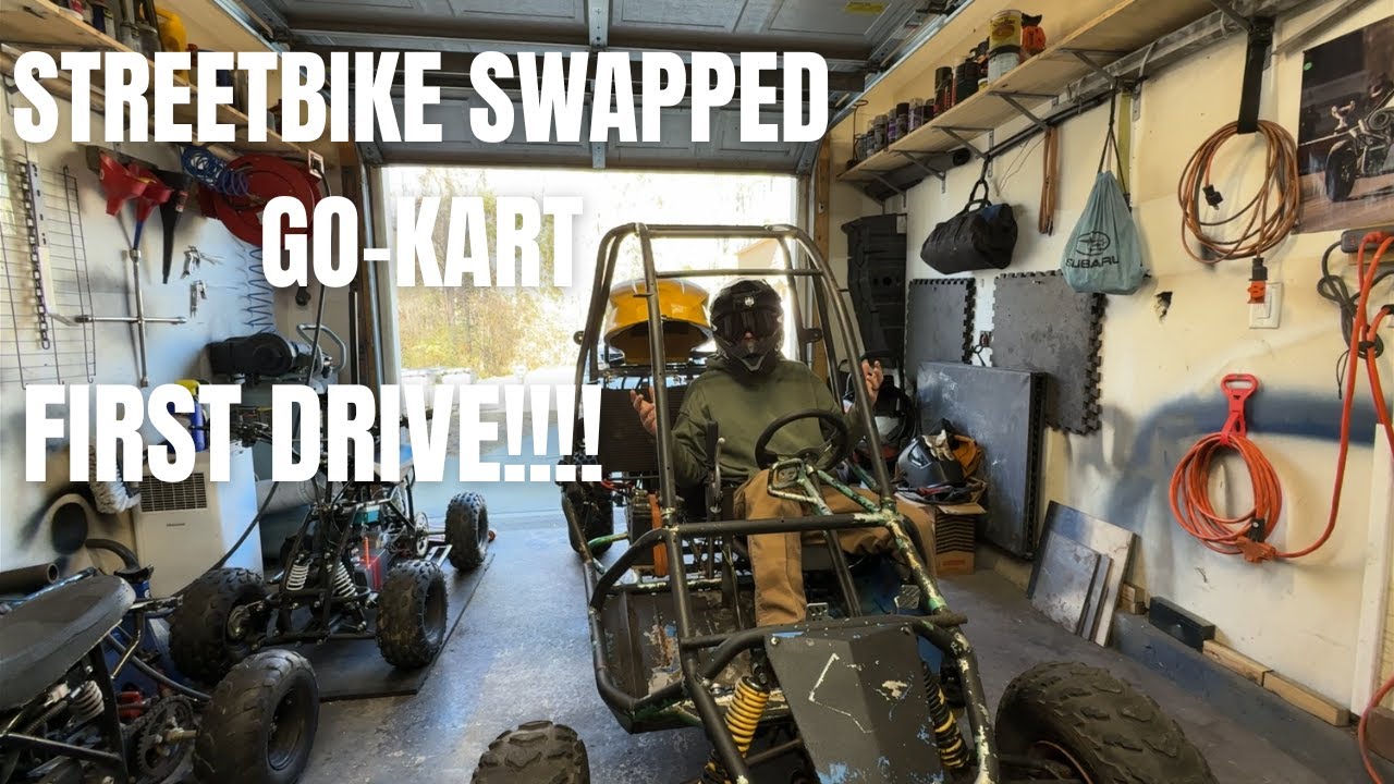 600CC GO-KART FIRST DRIVE!!!!!