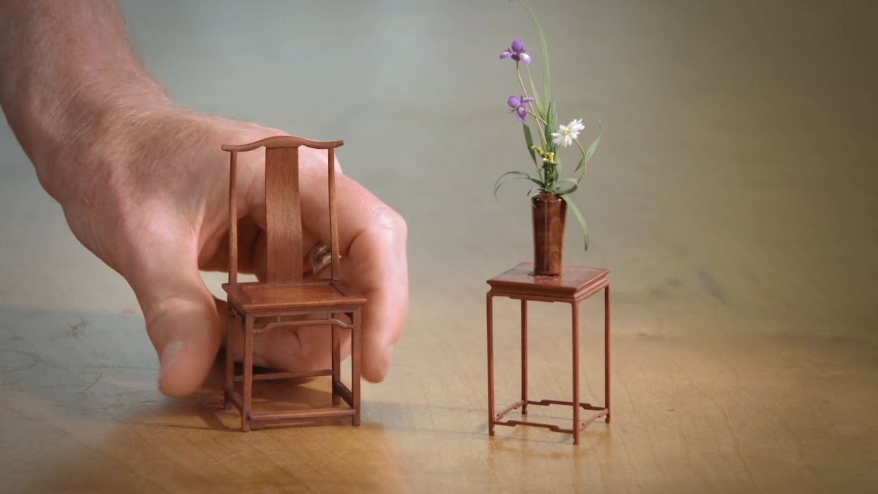 Woodworker makes tiny furniture: Meet miniaturist Mark Murphy