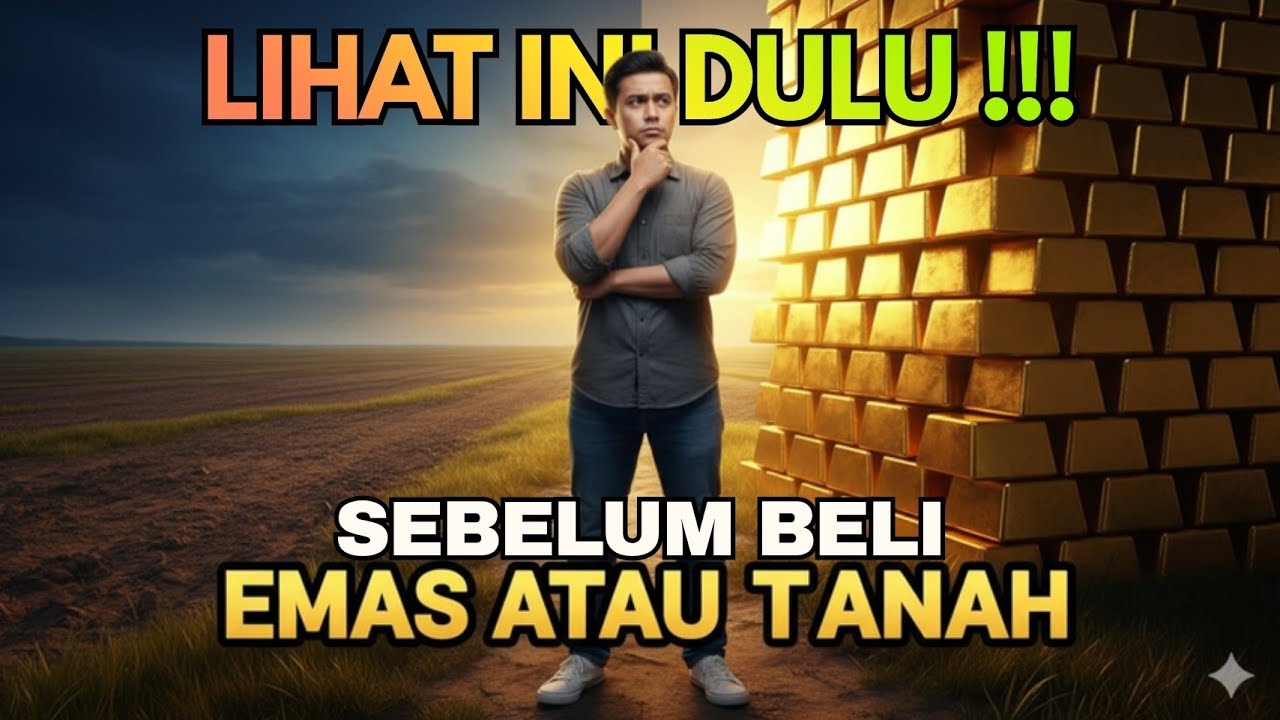 Beli Emas atau Beli Tanah di 2026?⚠️Strategi Investasi Cerdas Membangun Aset & Melindungi Nilai Uang