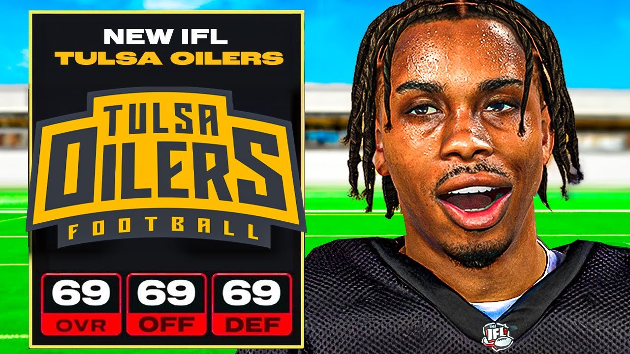 I Put The TULSA OILERS in Madden 25!! (INSANE)