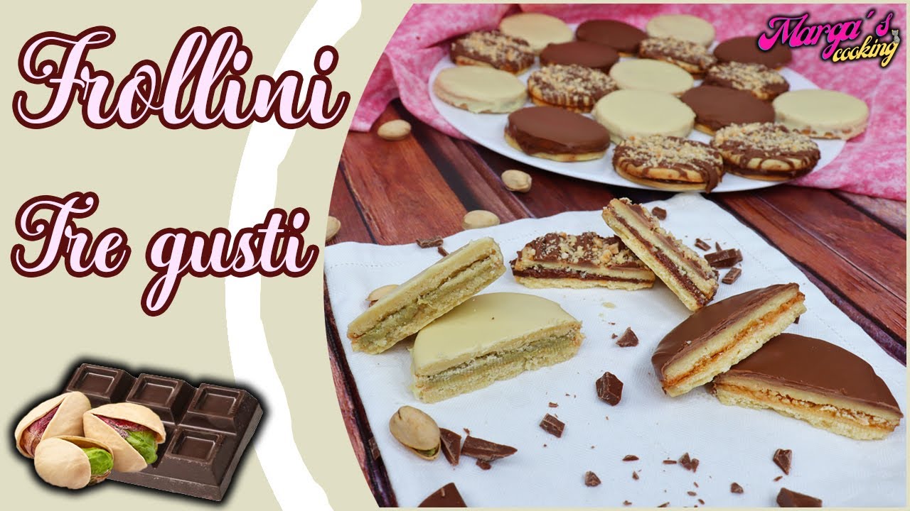 Shortbread three flavors 🍪FROLLINI tre gusti Ti sorprenderanno con i loro sapori deliziosi