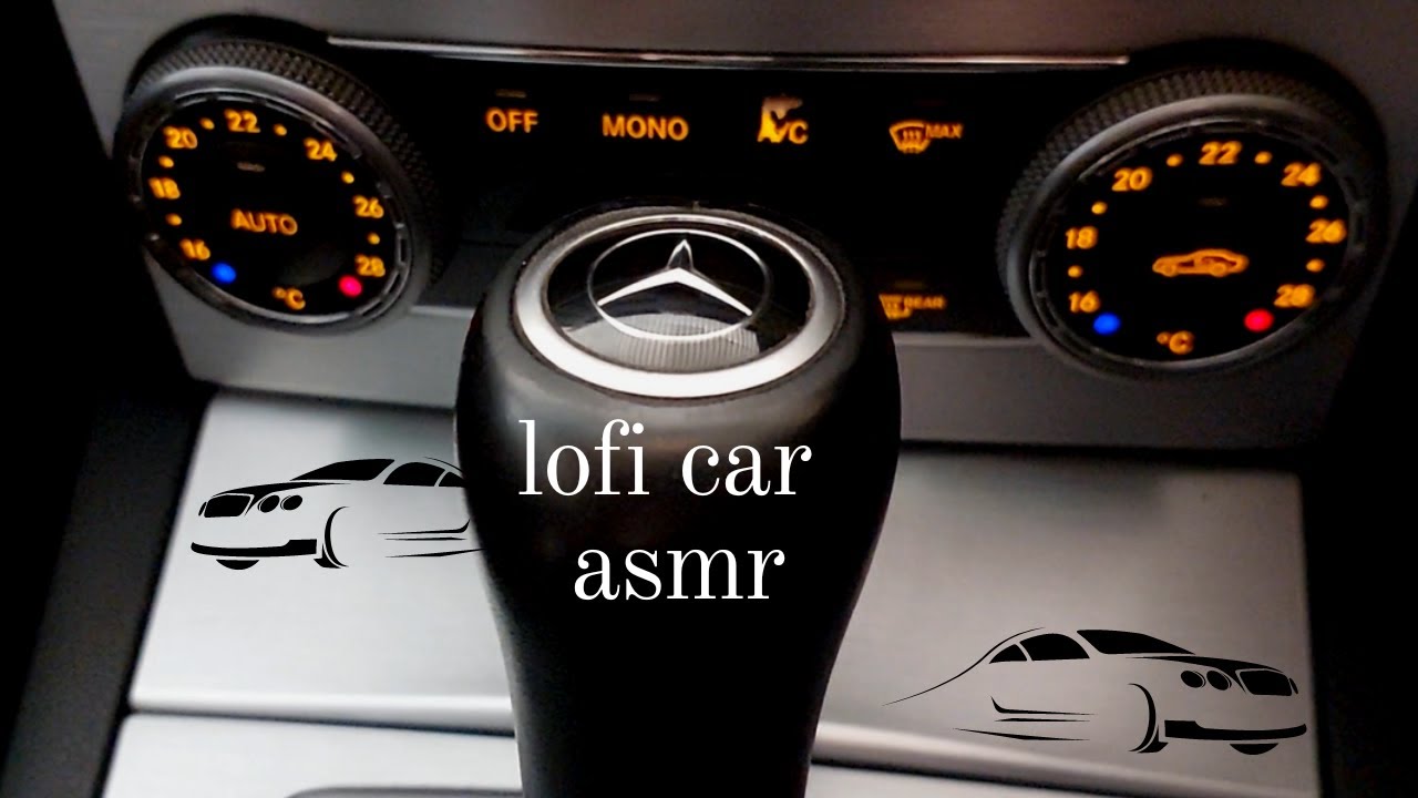 {ASMR} LOFI CAR TRIGGERS WITH CAR REVVING. 🚘