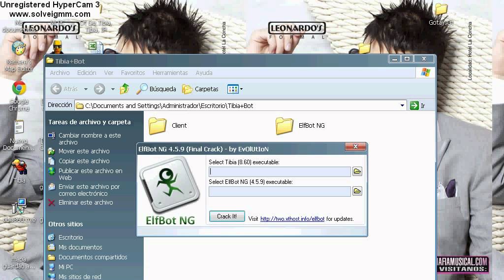 ElfBot NG 4.5.9 Para Tibia 8.60 + Crack Sin Expirar (Con Algunos Hotkeys De Yapa)