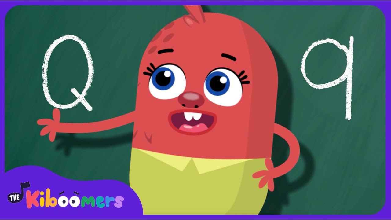 Letter Q Song - THE KIBOOMERS Preschool Phonics Sounds - Uppercase & Lowercase Letters