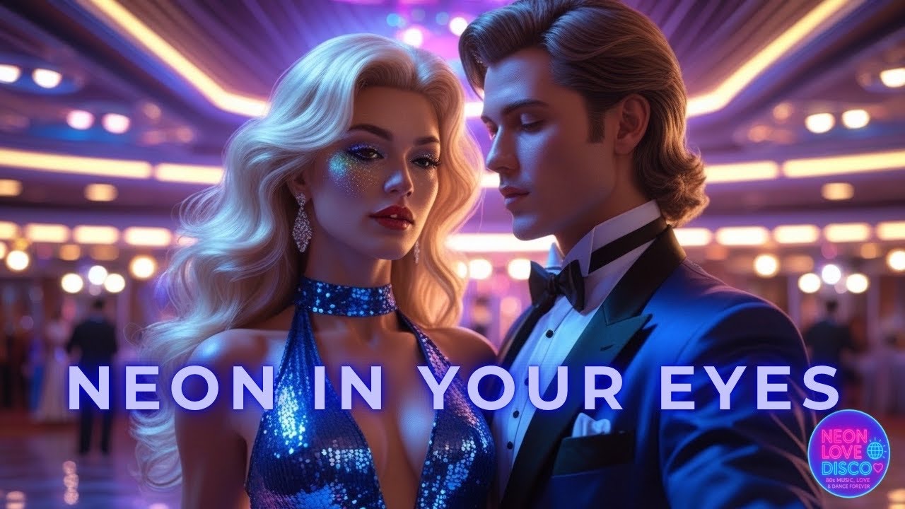Neon in Your Eyes – 80s Romantic Disco (30-Minute Loop) | Neon Love Disco