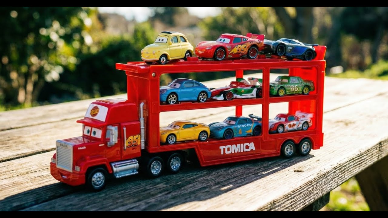 Lot of Disney Pixar Cars Unboxing Review | Lightning McQueen Bubble RC Cars |Car toys truck toys asm
