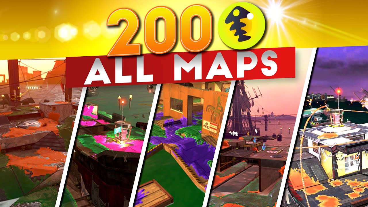 200 Golden Eggs On All Maps in Salmon Run