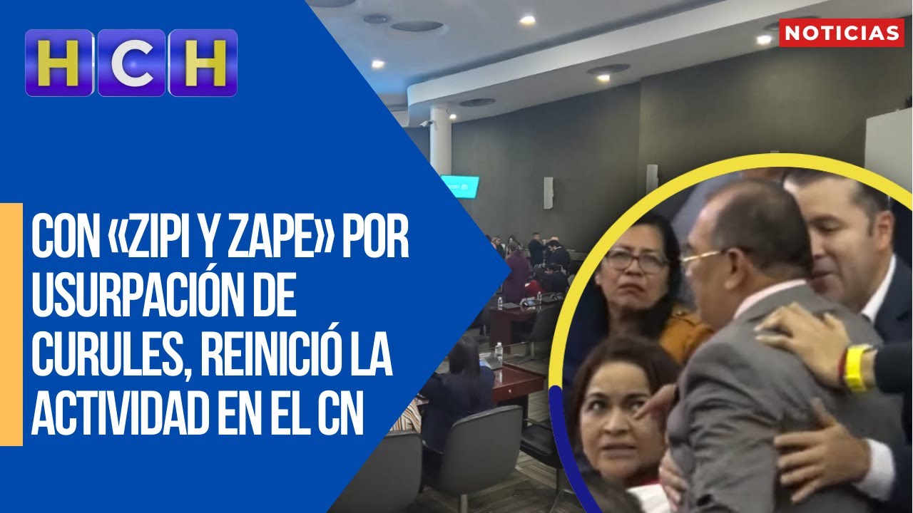 Con «Zipi y Zape» por usurpación de curules, reinició la actividad en el CN