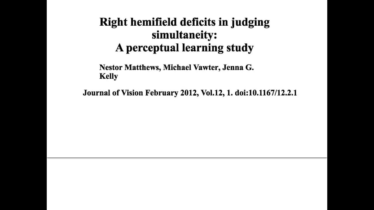 Perceptual Learning and Attention