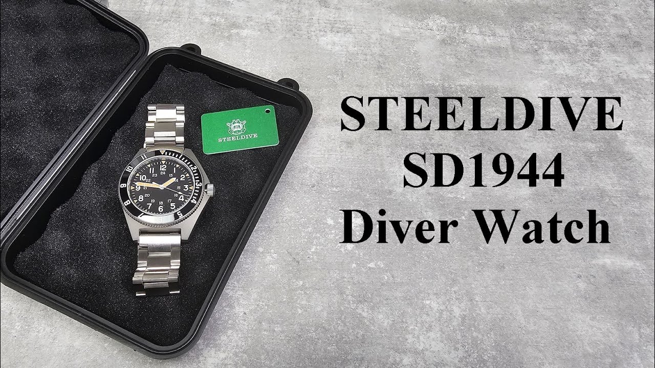 Дайверские часы STEELDIVE SD1944 (версия 2025 года)
