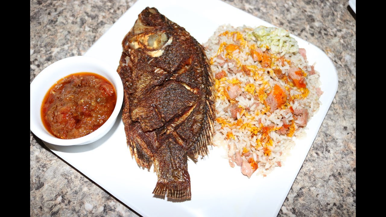 Juicy Red Oil Dry Rice | IBeeTheChef