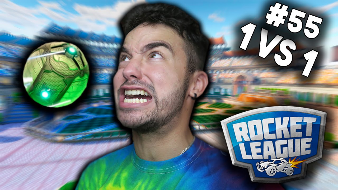 ROCKET LEAGUE #55 FUI JOGAR 1 VS 1 E AZIEI SÓ UM POUCO...