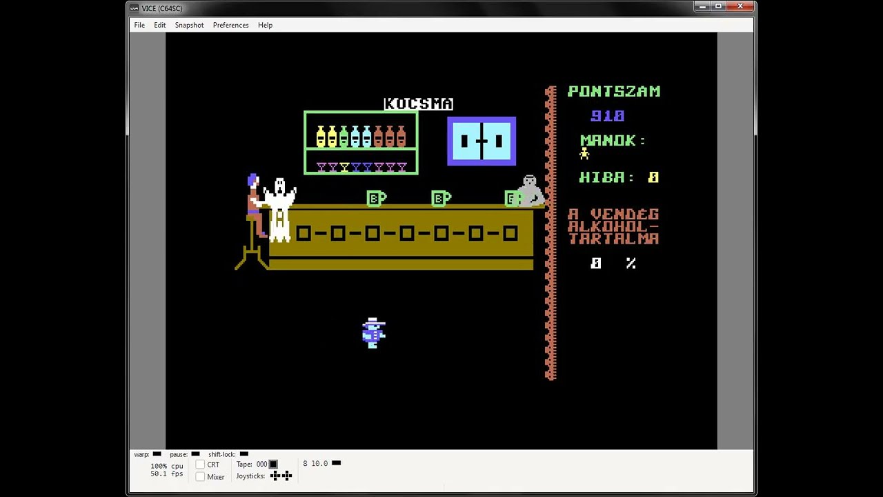 AZ Alkohol Szelleme - Commodore 64