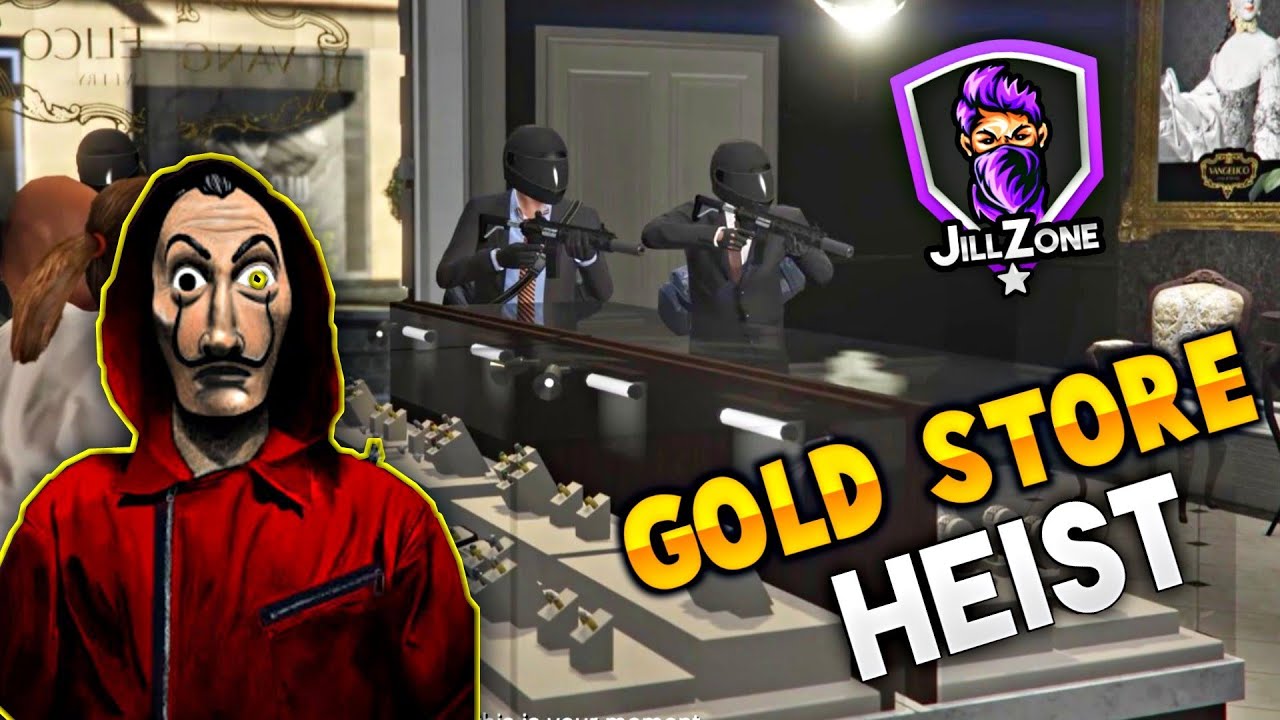 GTA 5 JEWELLERY HEIST || நகைக்கடை கொள்ளை அடிக்கபோறோம் 😁😂 || JILL ZONE 2.0