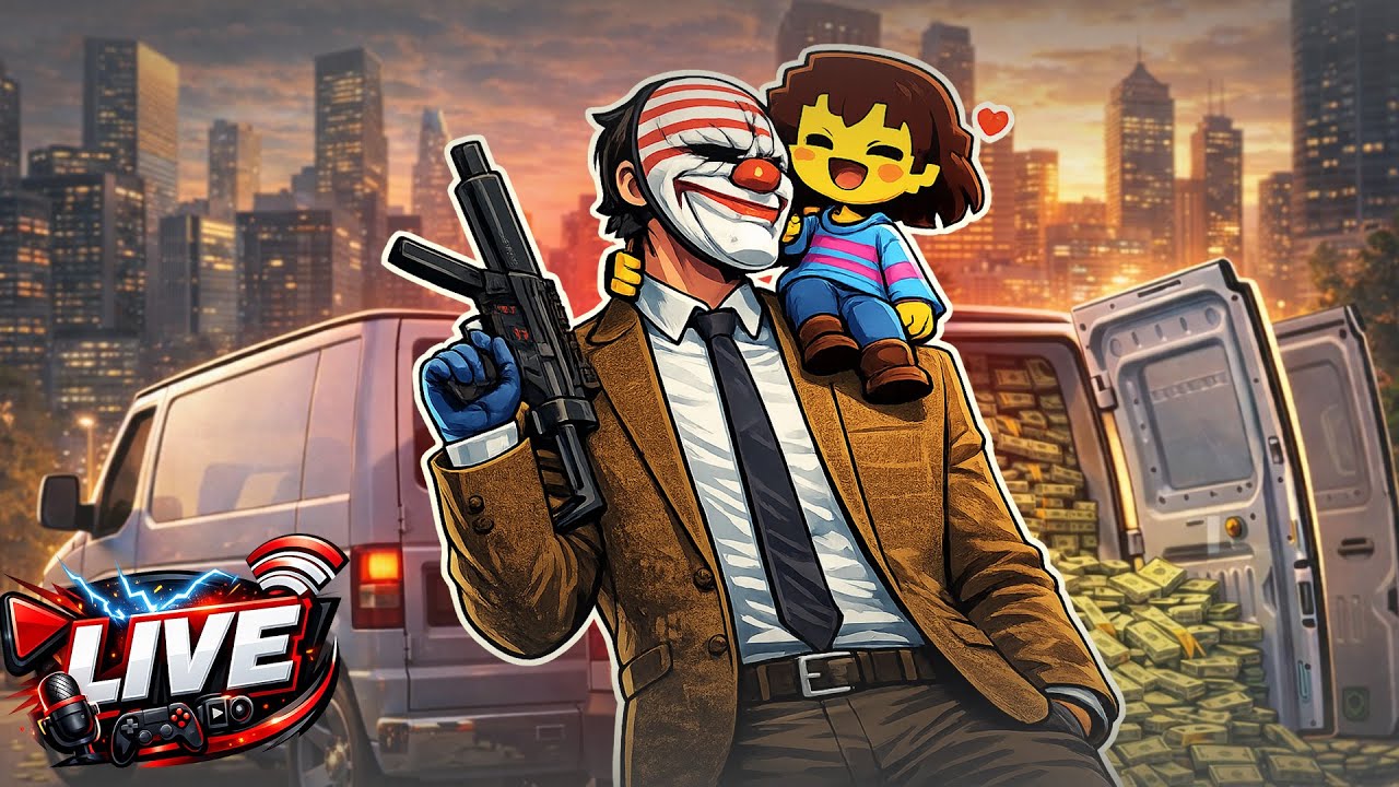 PAYDAY 2 + UNDERTALE | LIVE HOJE