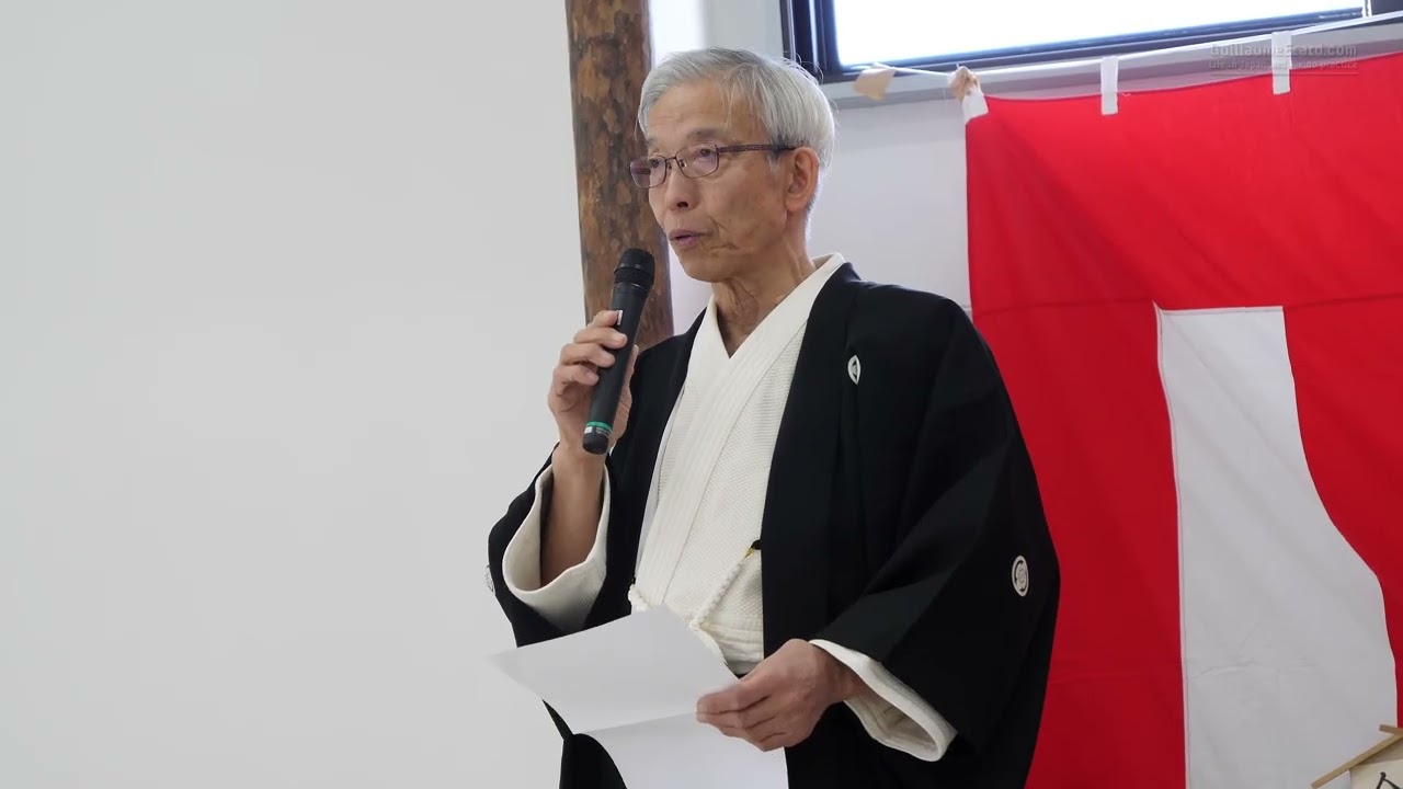 Doshu's New Year Speech - Aikido Hombu Dojo Kagamibiraki 2026