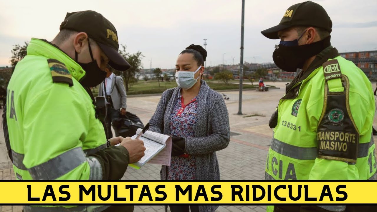 Las multas mas RID&Iacute;CULAS en Colombia | Mis videos PRIVADOS