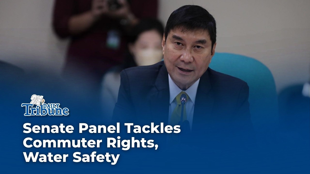 LIVE: Senate Panel Tackles Commuter Rights, Water Safety I 12 February 2026