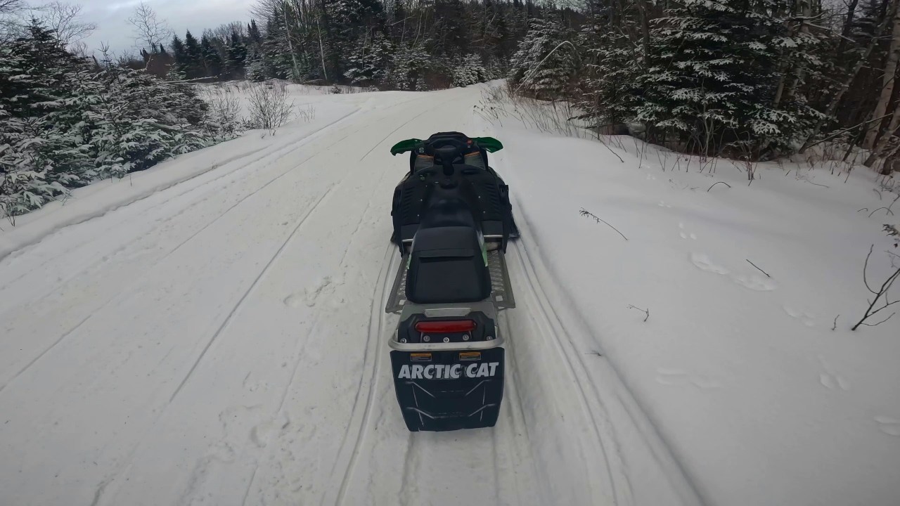 Riding until I find the groomer | NH Snowmobiling