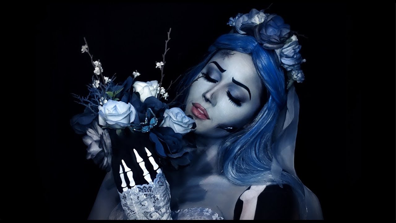 Corpse Bride Halloween Makeup Tutorial