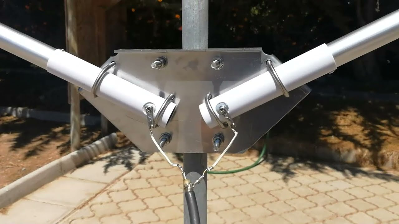 #0459 Antena HF china multibanda dipolo rigido con trampas modelo 750V parte 2, mediciones por XQ2CG