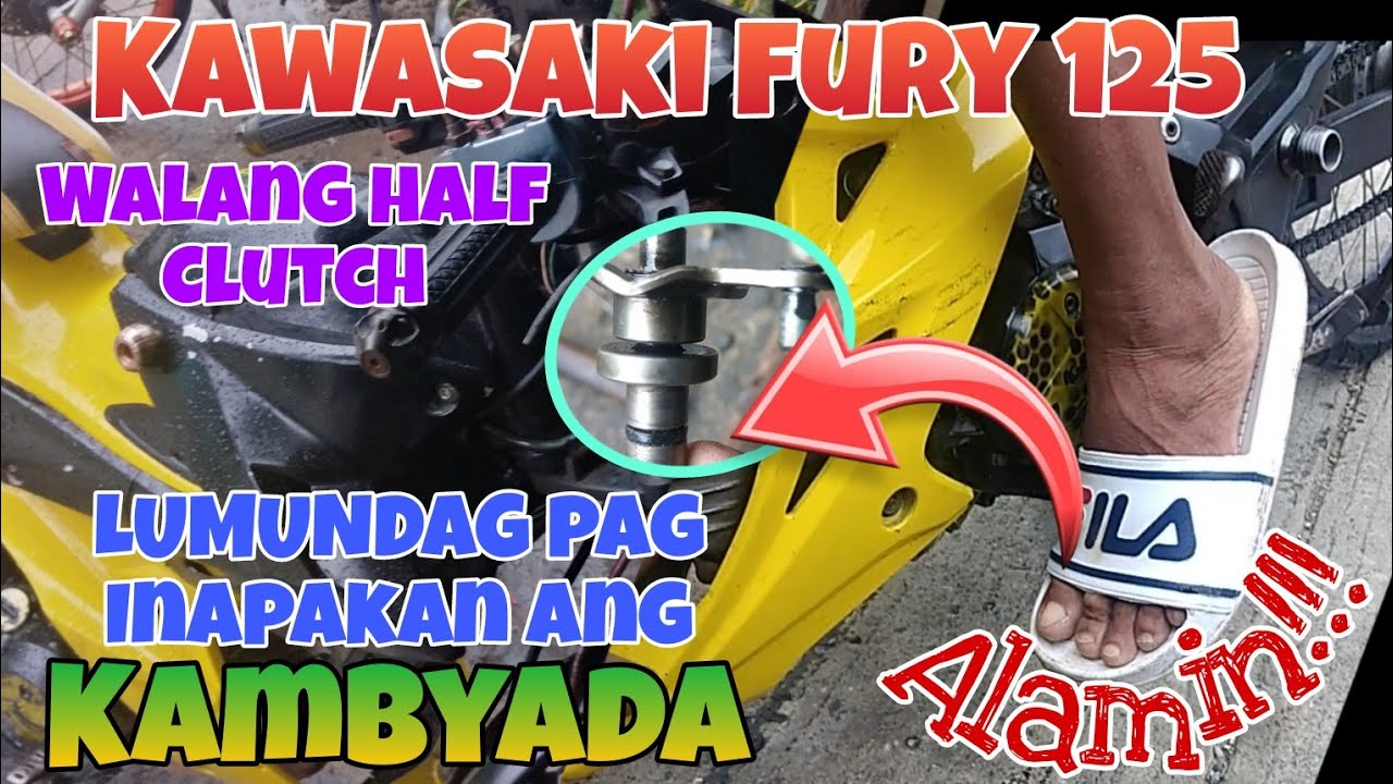 Kawasaki Fury 125 Lumundag ang Makina Kapag Inapakan ang Kambyada Walang Half Clutch Alamin.