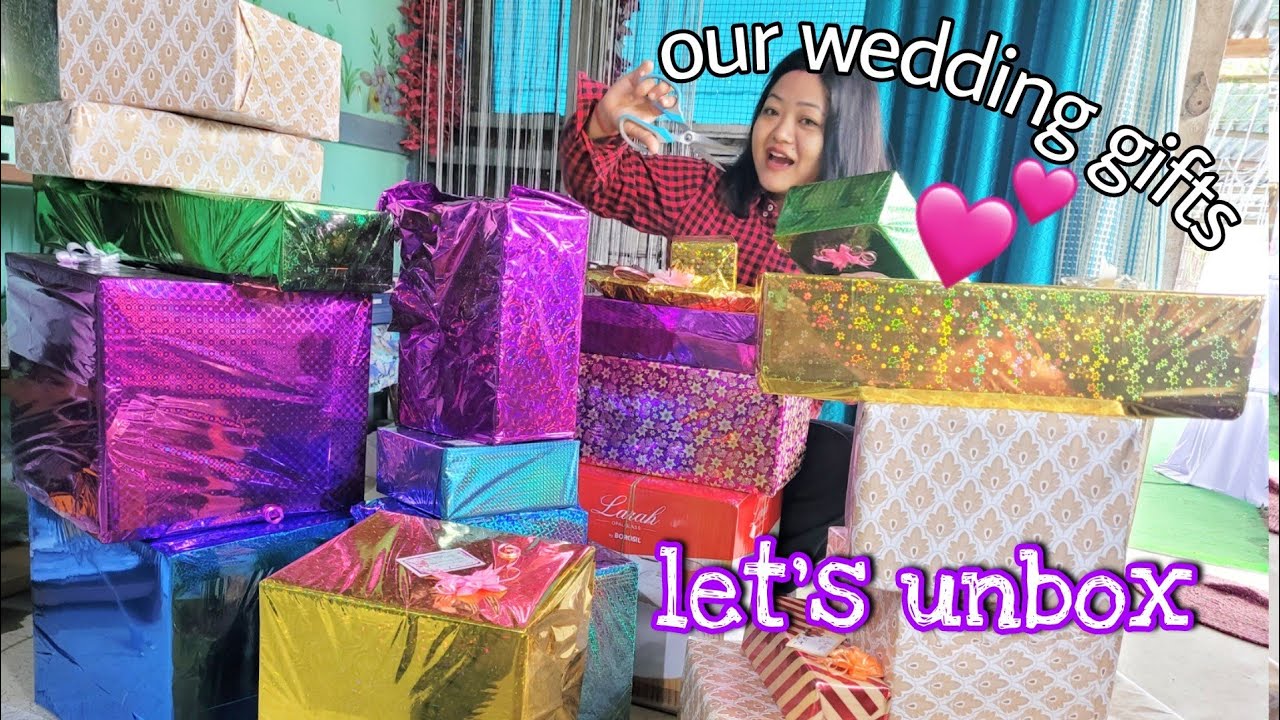 Our Wedding gift unboxing 🥰💕 / back to Arunachal 🥰