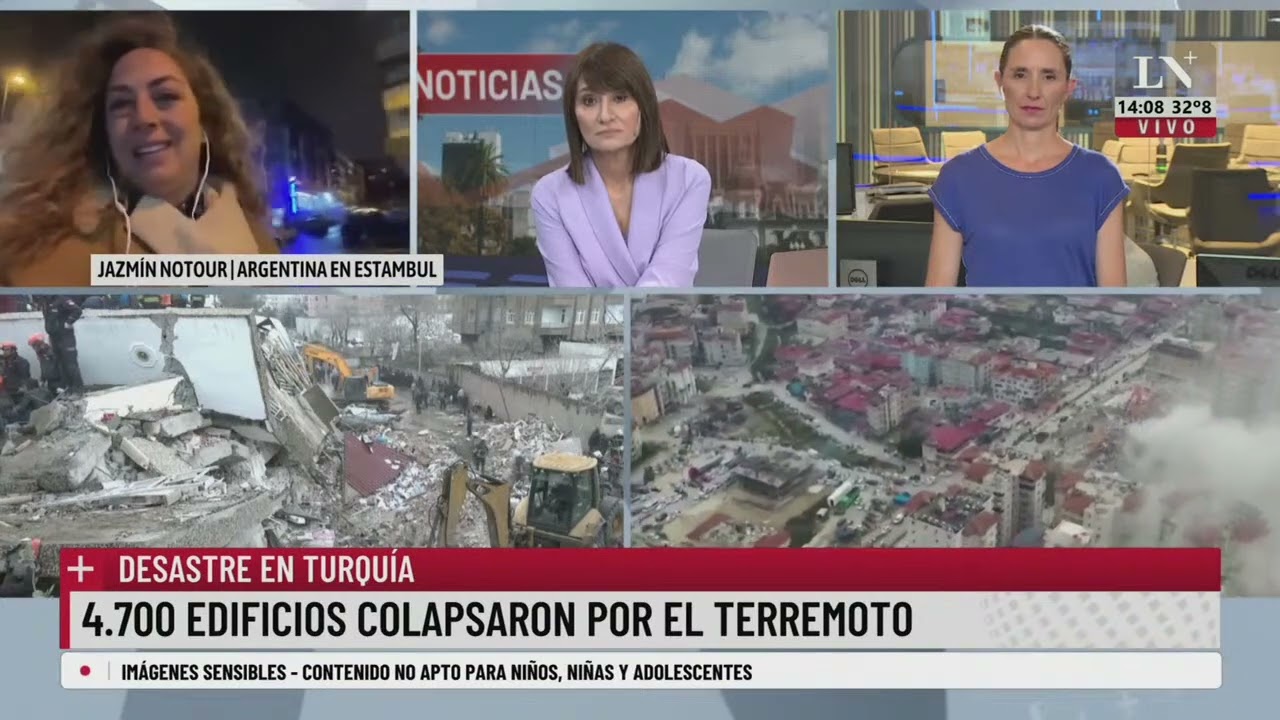 Terremoto en Turquía: casi 6.000 muertos, 