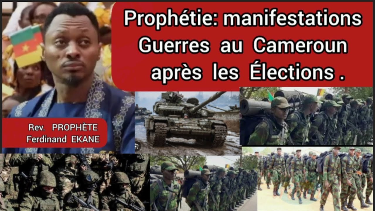 Proph&eacute;tie de Guerres apr&egrave;s les &Eacute;lections Pr&eacute;sidentielles au Cameroun || Proph&egrave;te Ferdinand EKANE 