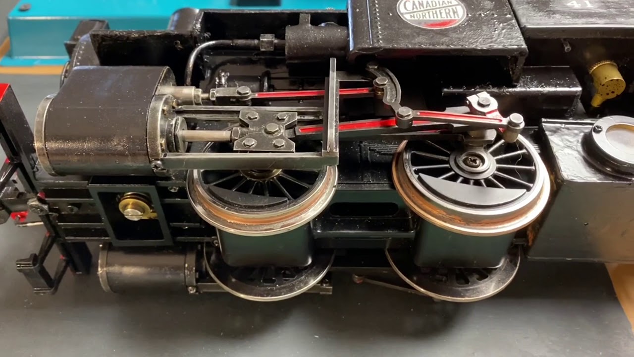 Victoria B.C.:  How I converted my Aristo-Craft live steam 0-4-0 to manual control - vid for Corbin