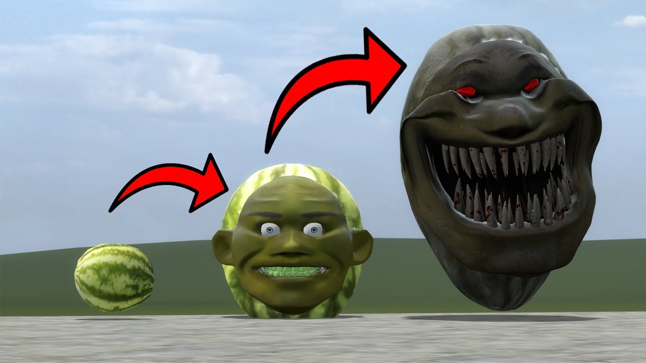 NEW EVOLUTION OF CURSED LIN GANG MELON EATER In Garry's Mod