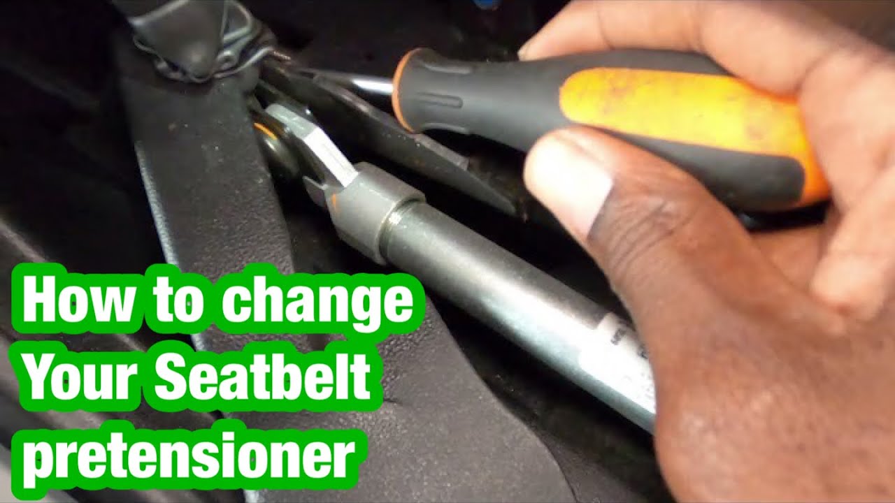 Replacing the seat belt pretensioner on a chevy equinox