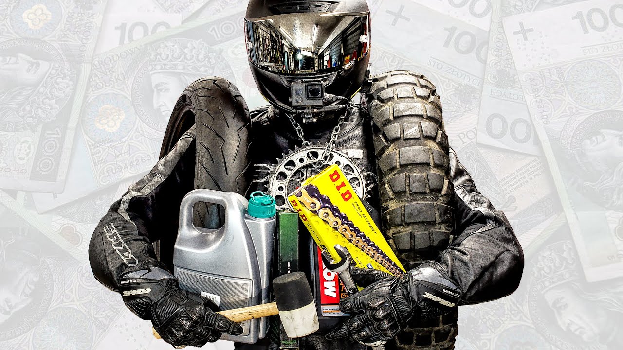 Jak Przygotować Motocykl do Sezonu? Oleje, Filtry, Łańcuch, Opony, Zębatki i Płyn Hamulcowy 🛠