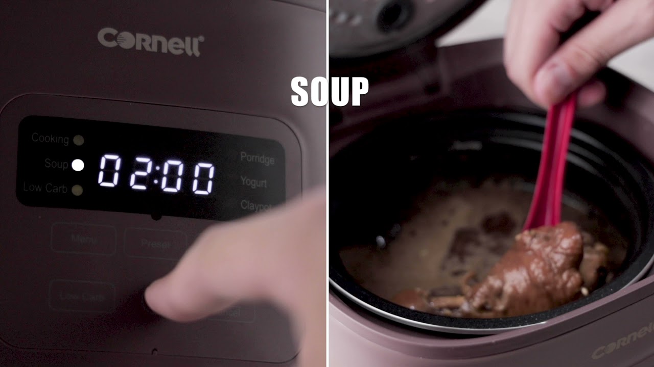 Cornell Low Crab Digital Rice Cooker CRC JP600DX