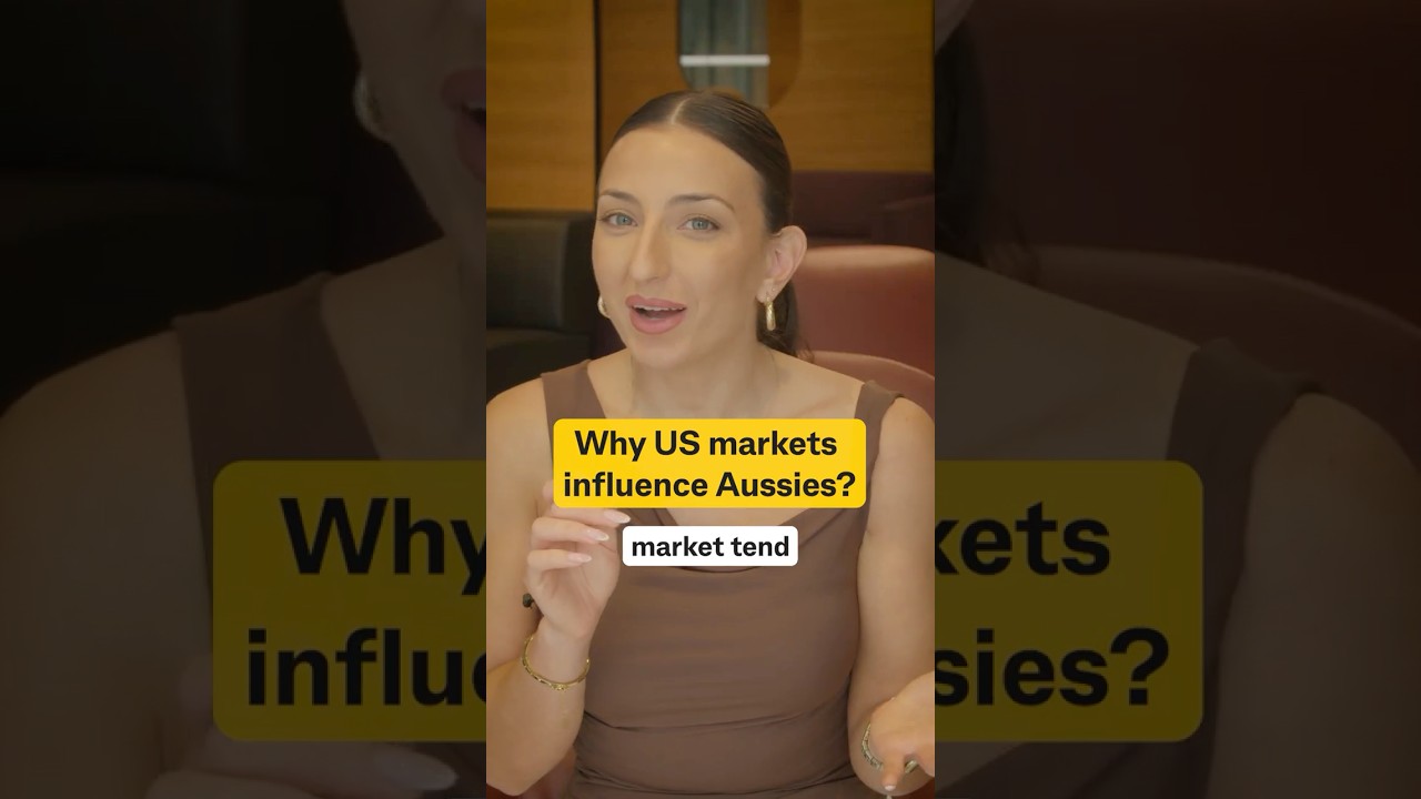 Why does the Aussie market tend to follow the US?