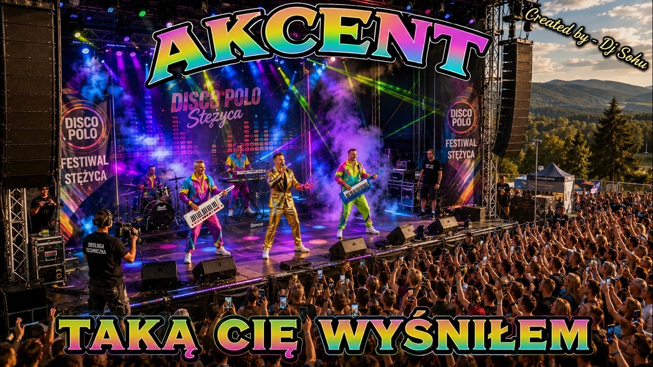 AKCENT - TAKĄ CIĘ WYŚNIŁEM  - ❤️🎹🔥🌿 - (COVER) UNOFFICIAL FAN VERSION - Dj Sohu. #disco polo.