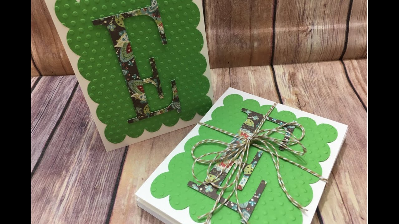 Brother Scan N Cut Easy Note Card Gift Idea