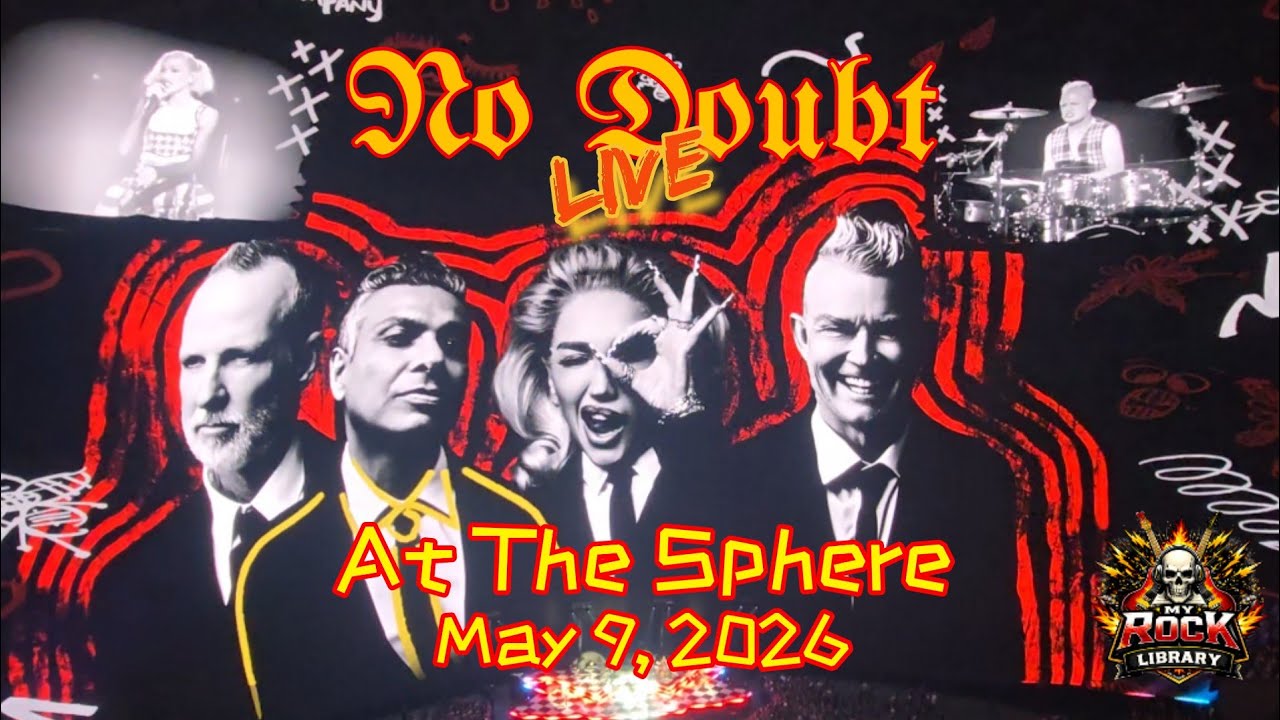 Концерт No Doubt в The Sphere &mdash; Полная запись &mdash; 9 мая 2026 г. &mdash; 4K HD