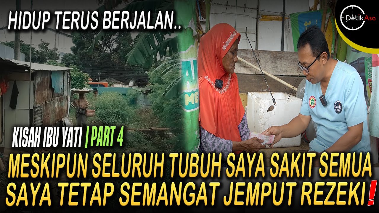 Kisah Ibu Yati: Sakit Tak Menghentikan Langkahnya Menjemput Rezeki