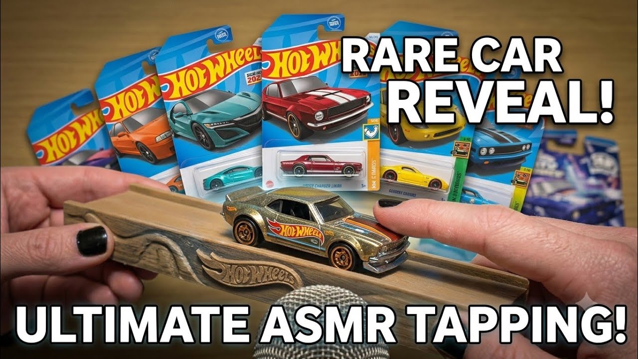 ASMR 🔥🏎️ Hot Wheels Specials | Whispering, Tapping 