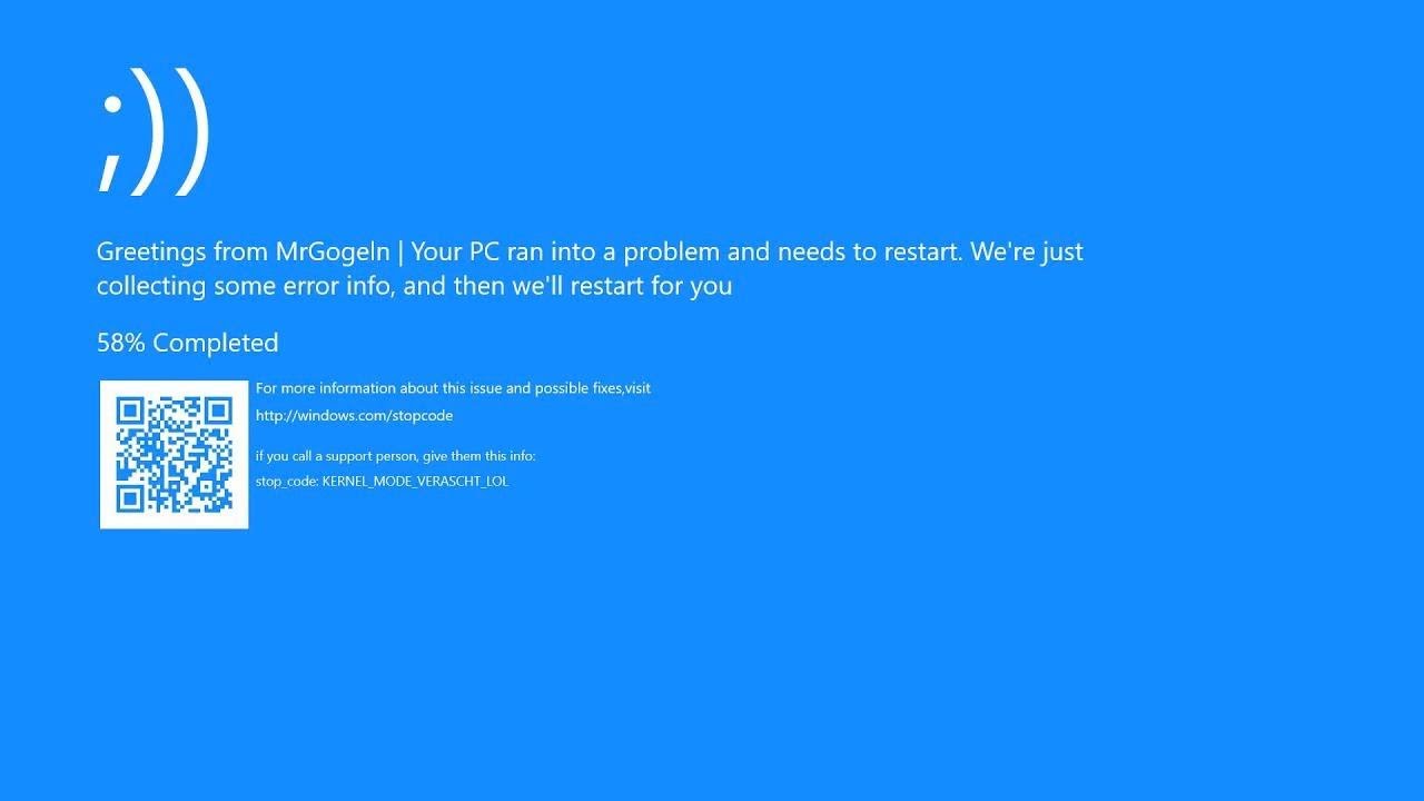 When computer explodes!