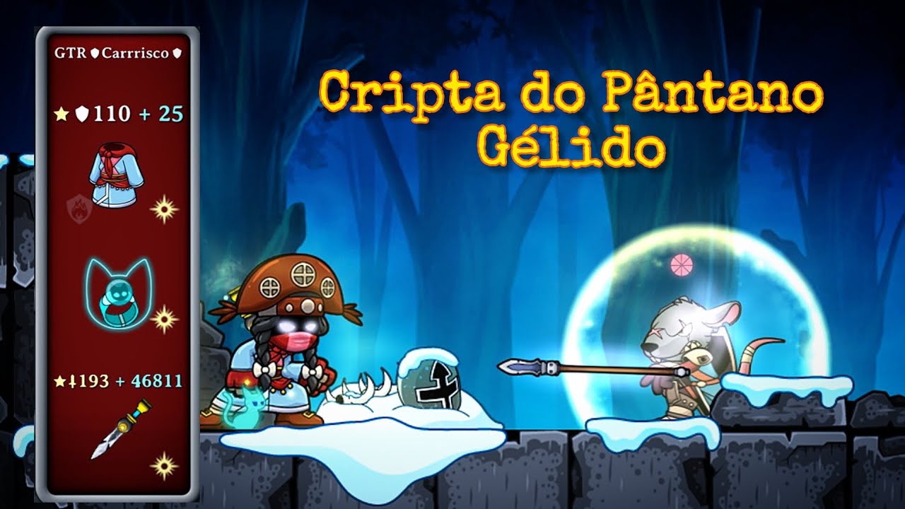 Descongelando na Cripta do Pântano Gélido