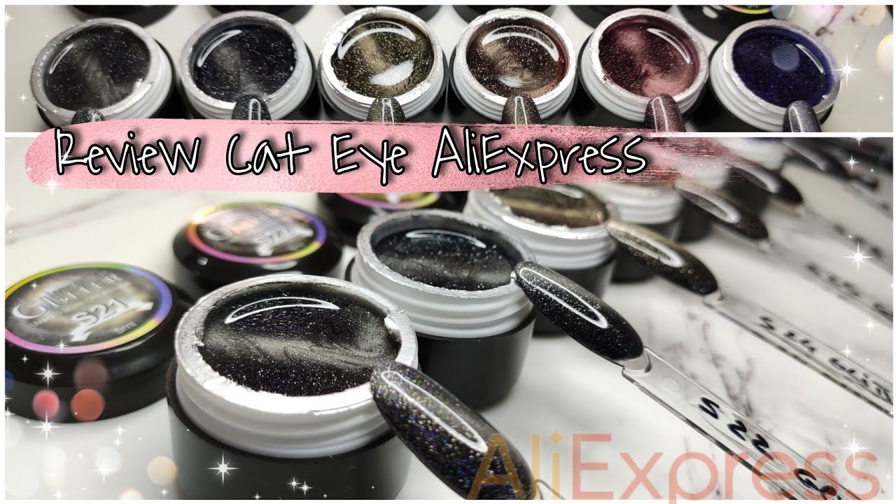 Review Gel Cat Eye | AliExpress Nails |