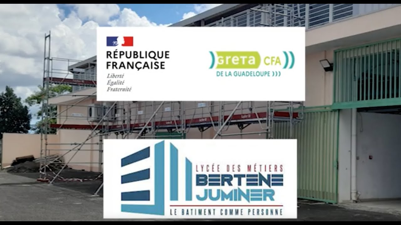 Vidéo BTS BTP Lycée Bertène JUMINER Lamentin  Guadeloupe