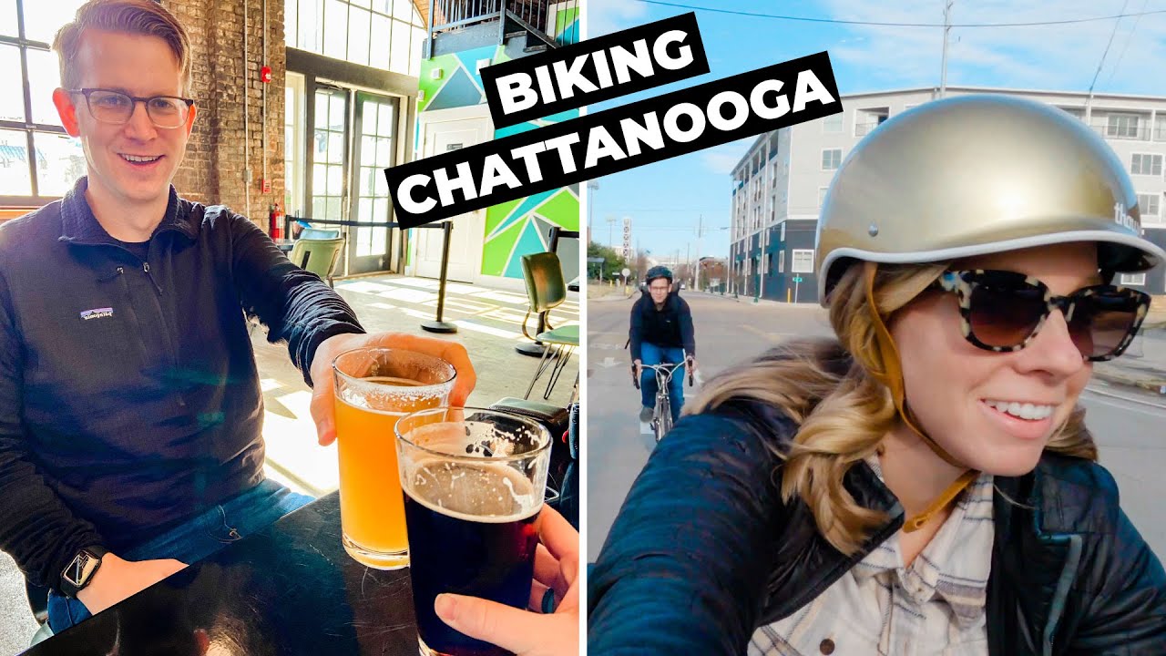 Biking around Chattanooga, Tennessee | beer, bbq, and bridges